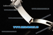 Rolex Cosmograph Daytona Clone Rolex 4130 Automatic Steel Case White Dial With Stick Markers Steel Bracelet - 1:1 Original (AR)