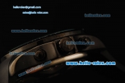 Tag Heuer Grand Carrera Calibre 36 Chronograph Quartz Movement PVD Case with Black Rubber Strap
