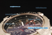 Breitling Super Avenger Chronograph Swiss Valjoux 7750 Automatic Movement Full Steel with Black Dial-1:1 Original