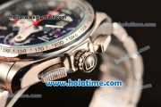 Tag Heuer Grand Carrera Calibre 36 Chrono Miyota Quartz Full Steel with Black Dial and Silver Markers