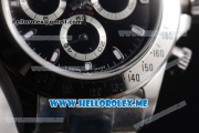 Rolex Daytona Swiss Valjoux 7750 Automatic Stainless Steel Case/Bracelet with Black Dial and Stick Markers