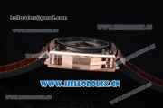 Hublot Masterpiece MP 08 Antikythera Sunmoon Asia 2813 Automatic Rose Gold Case Brown Leather Strap and Skeleton Dial