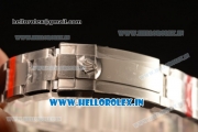 Rolex GMT-Master II Swiss ETA 2836 Automatic Steel Case Black Dial With Dots Markers Steel Bracelet - 1:1 Original