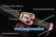 Hublot MP-05 LaFerrari Limited Edition Asia Automatic Rose Gold Case with Skeleton Dial and Black Rubber Strap