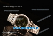 Rolex Datejust 37mm Swiss ETA 2836 Automatic Steel Case with Jubilee Steel Bezel Green Dial Roman Steel Bracelet