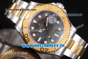 Rolex Yacht-Master 40 Swiss ETA 2836 Automatic Two Tone Steel Case/Bracelet with MOP Dial and Dot Markers (NOOB)