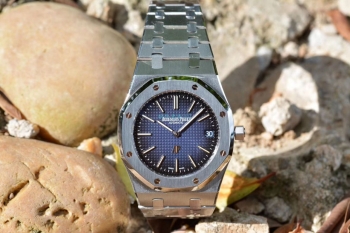 XF High Quality Replica AP Audemars Piguet Watch Royal Oak 15202IP.OO.1240IP.01 Ultra Thin Smoked Blue Custom Limited Edition