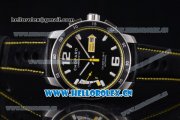 Chopard Mille Miglia GTS Power Control Miyota OS2035 Quartz Steel Case Black Dial Black Leather Strap and White Markers Chopard Mille Miglia GTS Power Control Miyota OS2035 Quartz Steel Case Black Dial Black Leather Strap and White Markers