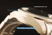 Porsche Design Limted Edition Chronograph Miyota Quartz Steel Case with Black Dial and Steel Strap