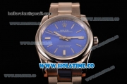 Rolex Air King Asia 2813 Automatic Full Steel with Blue Dial and Stick Markers