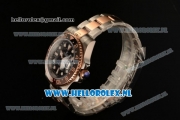 Rolex GMT-Master II 2836 Auto Steel/Rose Gold Case with Black Dial and Two Tone Bracelet