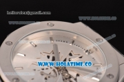 Hublot Classic Fusion Shawn Carter Asia 6497 Manual Winding Steel Case with Silver Dial and Stick Markers