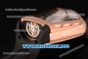 Hublot MP-05 LaFerrari Limited Edition Asia Automatic Rose Gold Case with Skeleton Dial and Black Rubber Strap