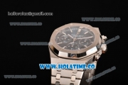 Audemars Piguet Royal Oak Chronograph 41mm Swiss Valjoux 7750 Automatic Full Steel with Blue Dial and Stick Markers (EF)