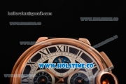 Cartier Ballon Bleu De Tourbillon Moonphase Asia Automatic Rose Gold Case with Black Dial and Roman Numeral Markers