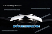 Rolex Daytona Chrono Clone Rolex 4130 Automatic Steel Case with Black Dial Ceramic Bezel and Black Rubber Strap (EF)
