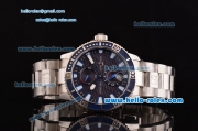 Ulysse Nardin Maxi Marine Diver Asia ST25 Automatic Stainless Steel Case with Stainless Steel Strap and Blue Dial