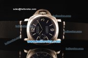 Panerai Marina Militare Asia 6497 Manual Winding Steel Case with Dark Blue Dial and Black Leather Strap