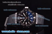 Hublot Big Bang King Swiss Valjoux 7750 Automatic Ceramic Case with Black Dial and Black Rubber Strap-1:1 Original