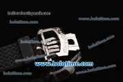 Chopard Mille Miglia Gran Turismo XL Miyota OS2035 Quartz Steel Case with Black Dial and Diamond Bezel