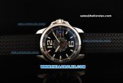 Chopard Mille Miglia GTXL GMT Automatic Movement Steel Case with Black Dial and Black Rubber Strap