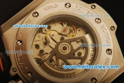 Hublot King Power F1 Swiss Valjoux 7750 Automatic Steel Case with Black Dial and Black Rubber Strap