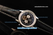 Breitling Navitimer Automatic Tourbillon with Black Dial-Bidirectional Slide Rule