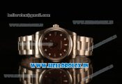 Rolex Milgauss Vintage Steel Case With Brown Dial White Dot Oyster Bracelet