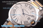 Cartier Ballon Bleu De Medium Size Swiss ETA 2671 Automatic Movement with Silver Dial and Two Tone Strap - 1:1 Original