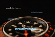 Rolex Explorer Automatic Full Steel with Black Dial and Red Outer Markers -ETA Coating