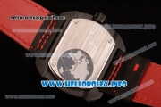 SevenFriday V3-S Japanese Miyota 8215 Automatic PVD Case with Black/White Dial and Black Leather Strap