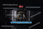 Richard Mille RM027-2 Miyota 9015 Automatic PVD Case with Skeleton Dial Dot Markers and Black Nylon Strap