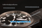 IWC Big Pilot'S Asia Auto PVD Case with Black Dial and Black Nylon Strap - 1:1 Origianl (ZF)