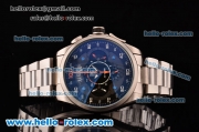 Tag Heuer SLR Chrono Miyota OS20 Quartz Steel Case with Black Dial and Arabic Numeral Markers