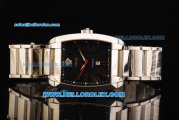 Versace Character Swiss ETA 2671 Automatic Movement Full Steel with Black Dial-Genuine Versace from Versace Manufacturer