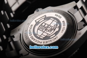 Rolex Sea-Dweller Pro-Hunter Swiss ETA 2836 Automatic Movement PVD Case with Black Dial-White Markers and PVD Strap