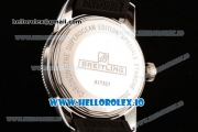 Breitling SuperOcean Heritage Swiss ETA 2836 Automatic Movement  Steel Black Dial and Stick Markers Rubber Strap (JF)