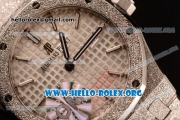 Audemars Piguet Royal Oak Lady Miyota Quartz Steel Case with White Dial and Steel Bracelet (EF)