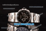 Ulysse Nardin Maxi Marine Chrono Swiss Valjoux 7750-SHG Automatic Steel Case/Bracelet with Black Dial and Arabic Numeral Markers (EF) Ulysse Nardin Maxi Marine Chrono Swiss Valjoux 7750-SHG Automatic Steel Case/Bracelet with Black Dial and Arabic Numeral Markers (EF)