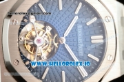 Audemars Piguet Royal Oak Tourbillon Swiss Tourbillon Manual Winding Movement Steel Case Blue Dial With Stick Markers Steel Bracelet
