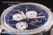 Chopard Mille Miglia GMT Automatic Diamond Bezel with Blue Dial and Blue Rubber Strap