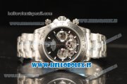 Rolex Daytona OS20 Chronograph Quartz Black Dial All Steel