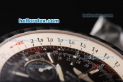 Breitling Bentley Motors Swiss Valjoux 7750 Chronograph Movement Brown Dial with Stainless Steel Strap
