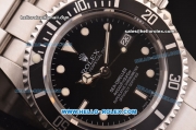 Rolex Sea-Dweller Swiss ETA 2836 Automatic Movement Full Steel with Black Bezel and Black Dial-White Markers