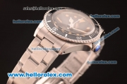 Rolex Submariner Oyster Perpetual Asia 2813 Automatic Full Steel with Black Dial and Yellow Markers