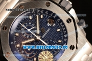 Audemars Piguet Royal Oak OffShore Run 12@Sec 1:1 Clone AP 3126 With Blue Dial JH Edition 26237ST.OO.1000ST.01