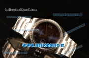 Rolex Datejust Blue Dial With Diamond Bezel Steel Rolex 3255