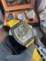 Richard Mille RM011 Yellow Storm 1:1 Replica Watch (KV)