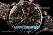 Victorinox Swiss Army Miyota OS10 Quartz Steel Case with Arabic Numeral Markers and Black Dial - Black Bezel (YF)