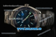 Omega Seamaster Planet Ocean Swiss ETA 2824 Automatic Steel Case with Blue Dial and White Stick Markers (BP)